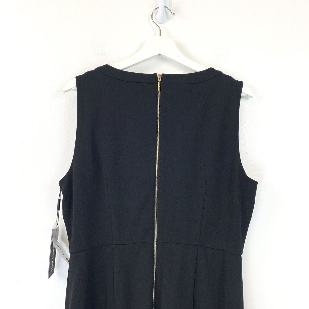NWT Karl Lagerfeld Scuba Crepe Dress Size 14 - Picture 6 of 12